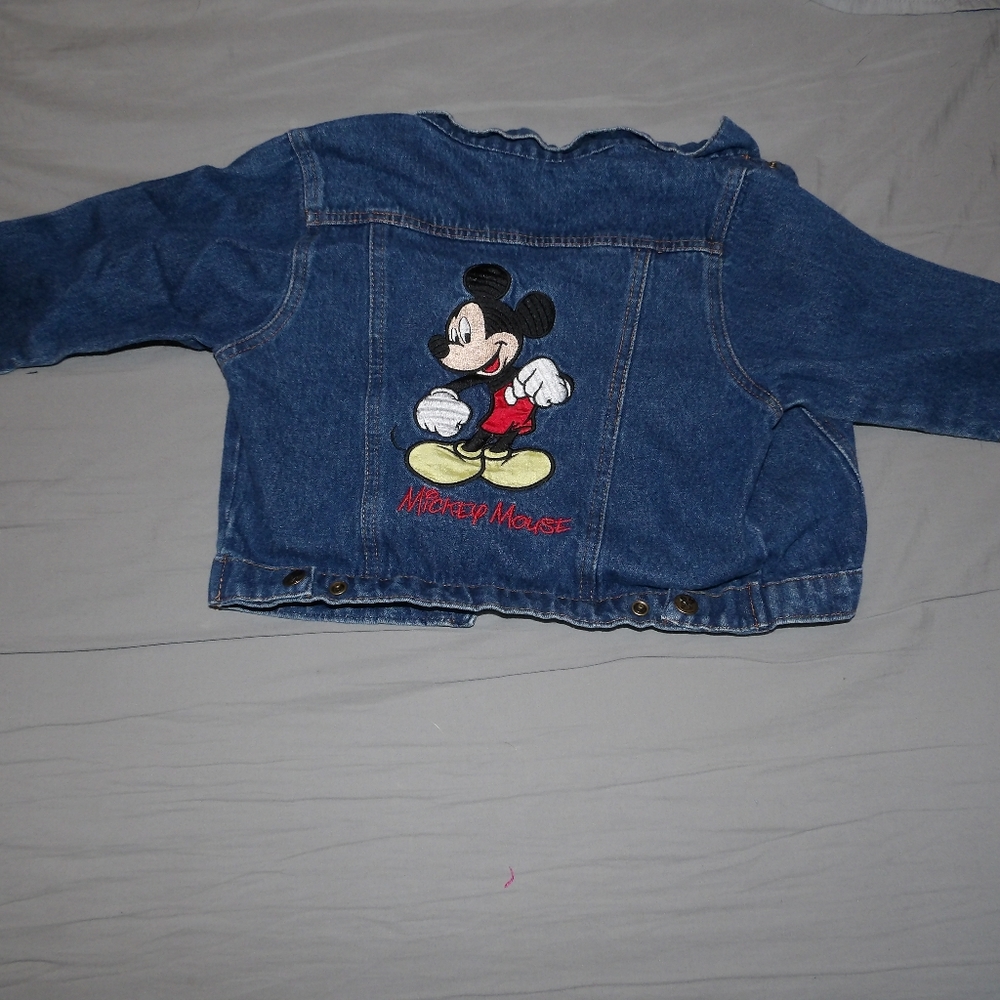 Mickey Mouse jean jacket